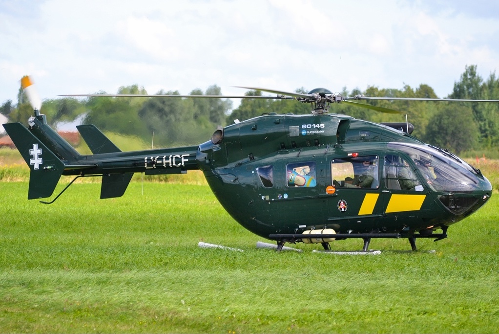 Eurocopter EC145 T2 des garde-frontières lituaniens