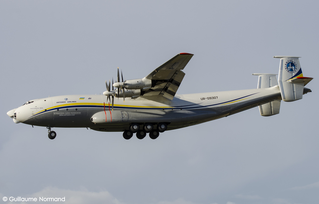 Antonov An-22 Cock civil en vol par Gnormand