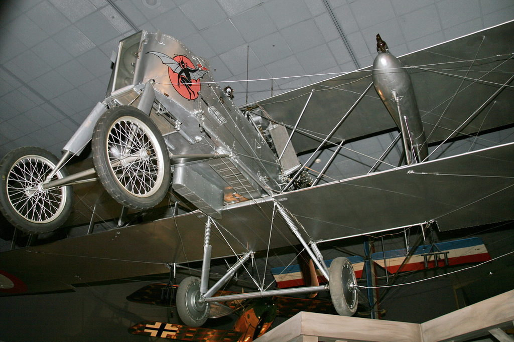 Voisin Type VIII vu d'en-dessous