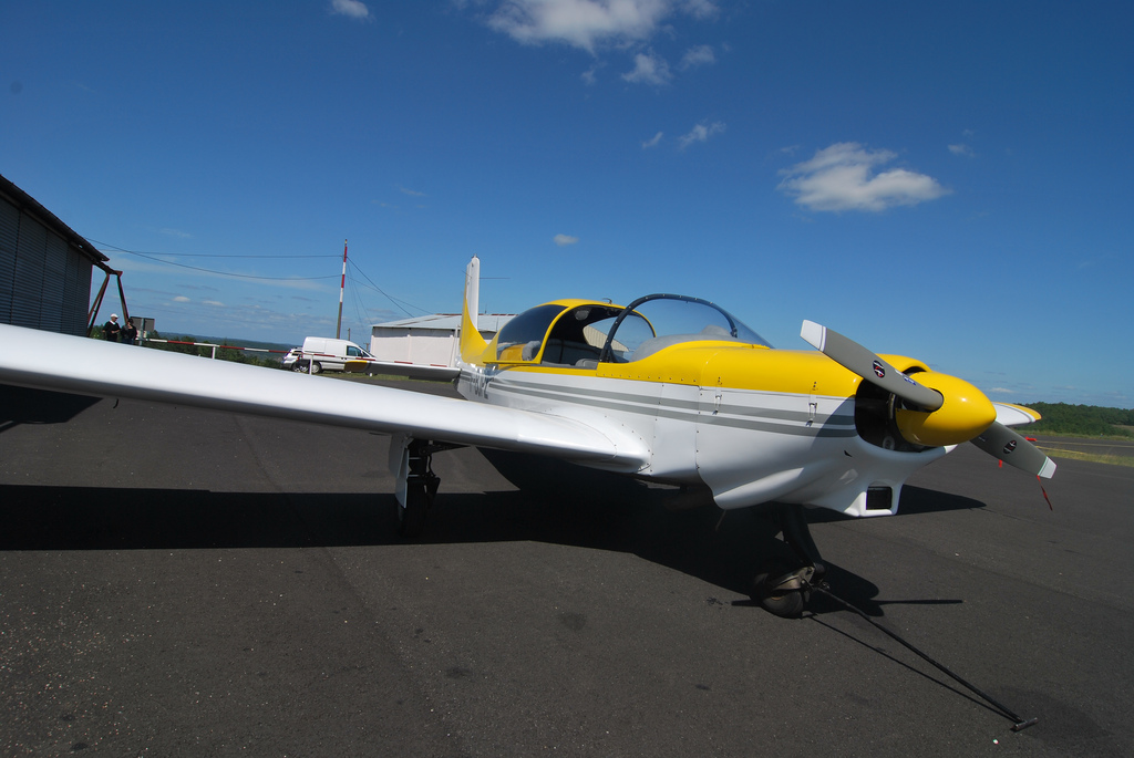 Wassmer WA-40 Sancy vu de l'avant