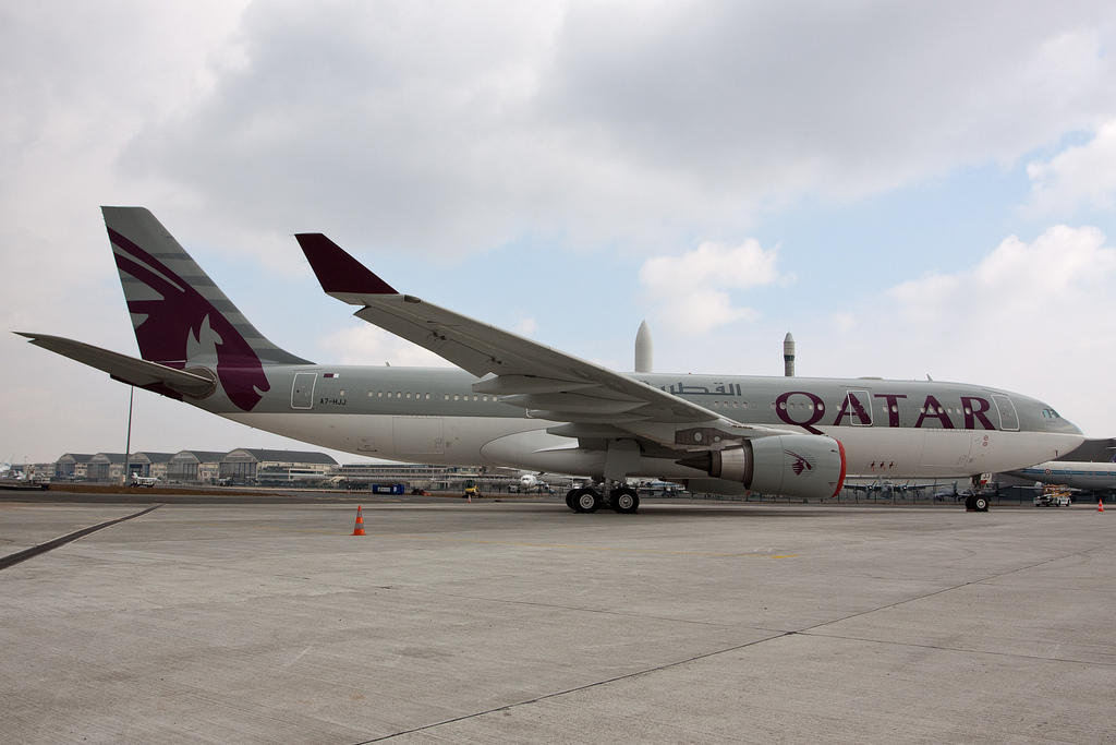 Airbus A330-300 qatari
