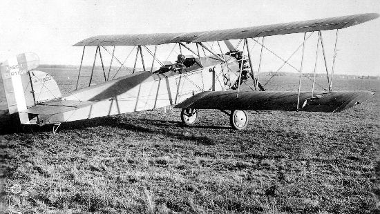 Curtiss N2C-1 Fledgling vu de l'arrière