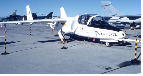 Fairchild T-46 Eaglet au statique