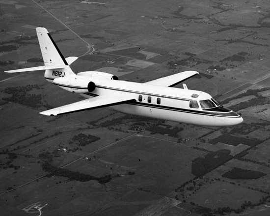 IAI 1123 Westwind (Aero Commander 1121) en vol