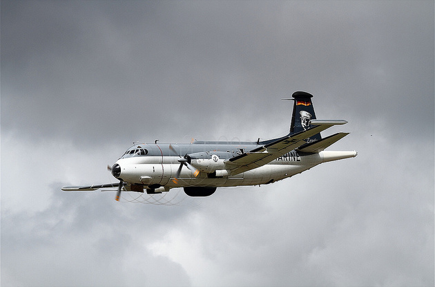Bréguet 1150 Atlantic de la marine allemande en vol