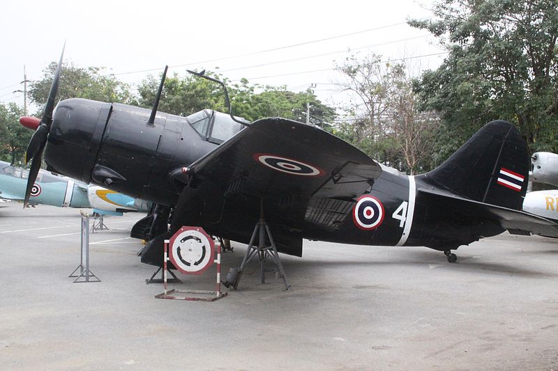 Curtiss SB2C-5 Helldiver de la marine thaïlandaise
