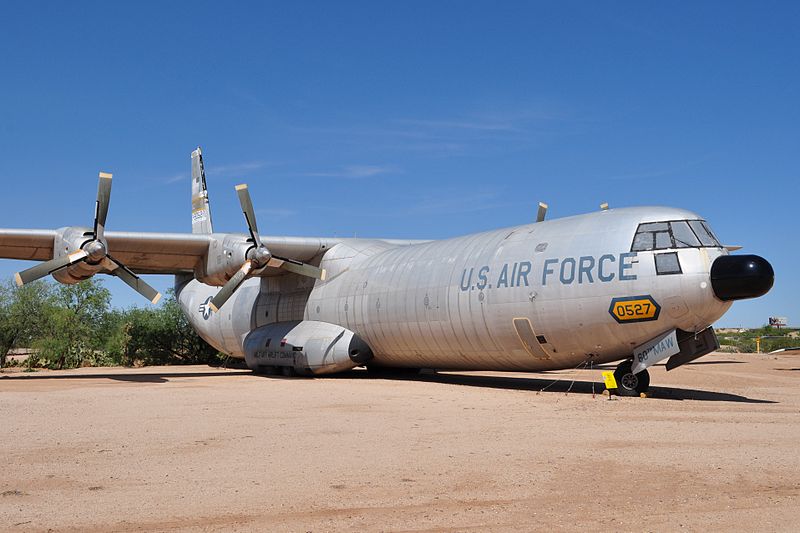 Douglas C-133B Cargomaster préservé à Pima