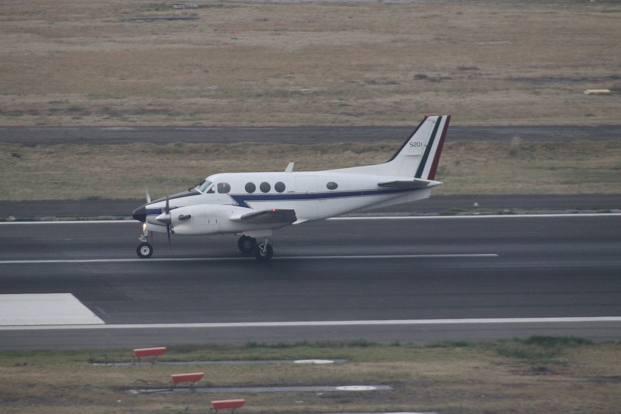 Beech C90 King Air mexicain