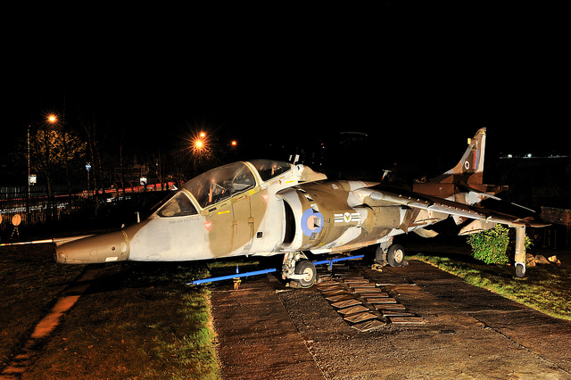 Hawker Harrier T.4 de la RAF