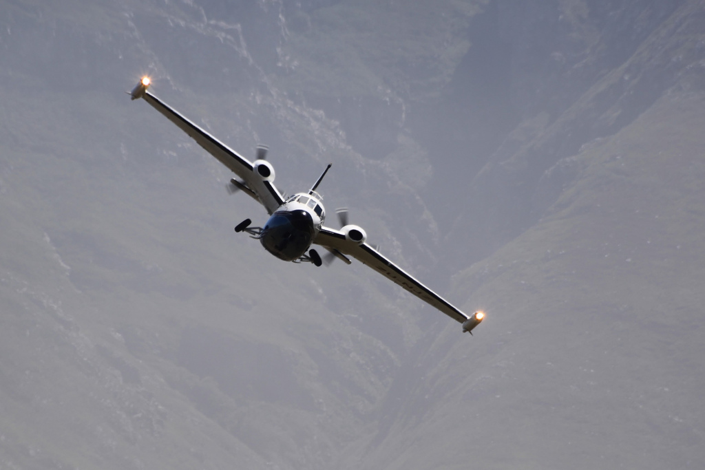 Piaggio P.166 en vol