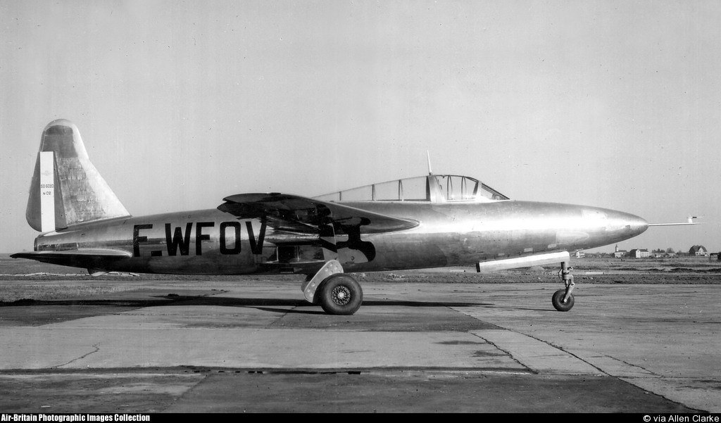 Sud-Ouest SO.6020 Espadon (SO.6020-02) vu de profil