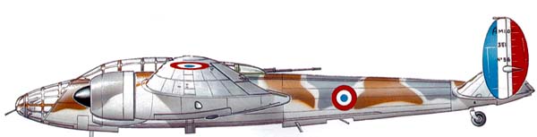 Amiot 351 français - Profil