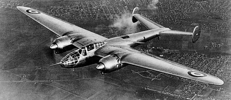 Amiot 351 français en vol