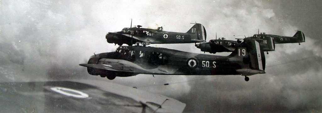 Avro 652 Anson de la marine française en formation