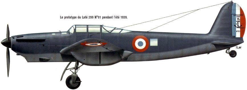 Latécoère 299, profil couleur