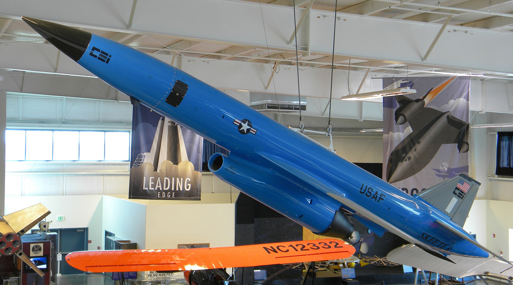 CEI BQM-167 Skeeter vu de côté