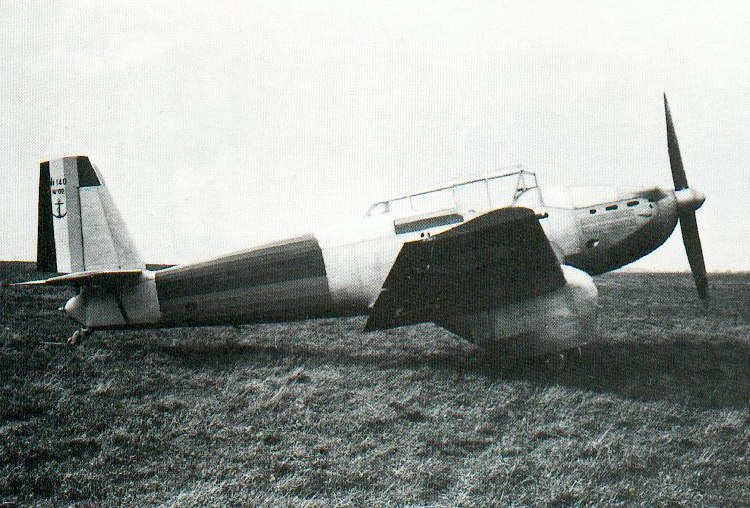 Loire-Nieuport LN.40 - Prototype au sol
