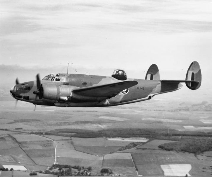 Lockheed Ventura I de la RAF en vol