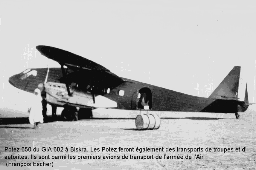 Potez 62 (650) français au sol