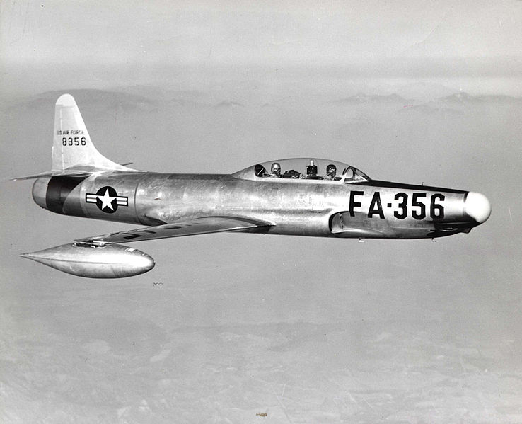 Lockheed F-94 Starfire (YF-94) en vol