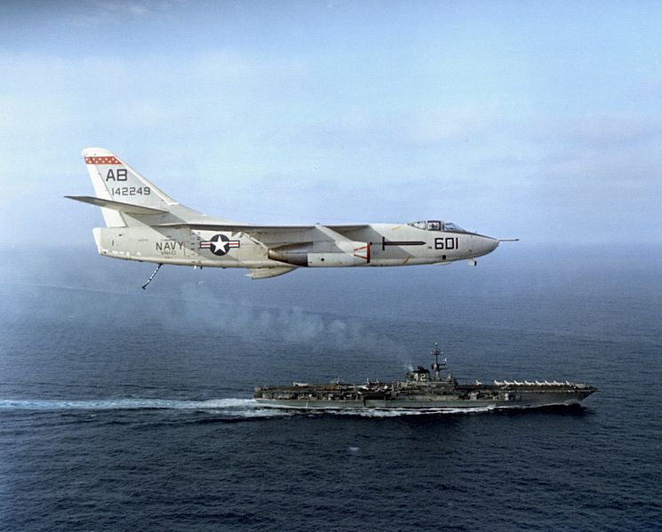 Douglas KA-3B Skywarrior de l'US Navy en vol