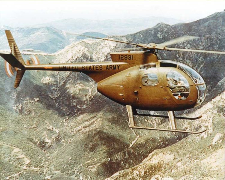 Hughes OH-6A Cayuse de l'US Army