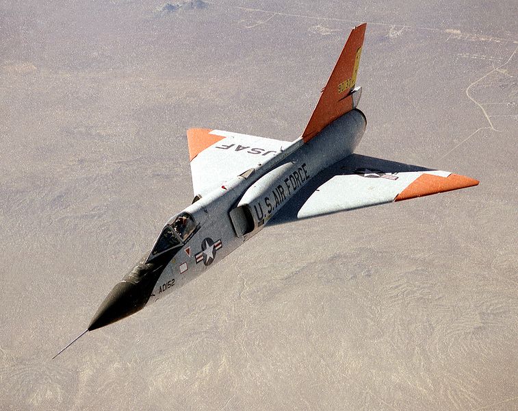 Convair QF-106A Delta Dart en vol