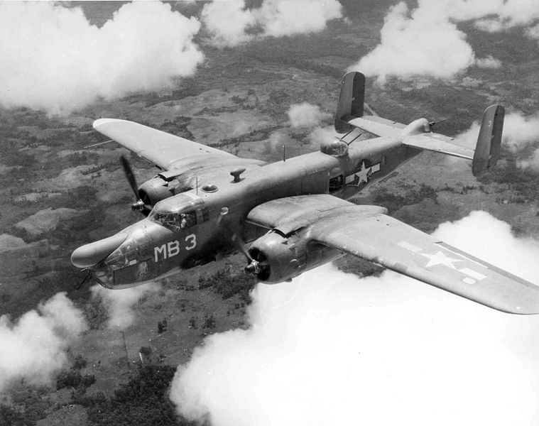 North American B-25 Mitchell (PBJ-1D) de l'USMC