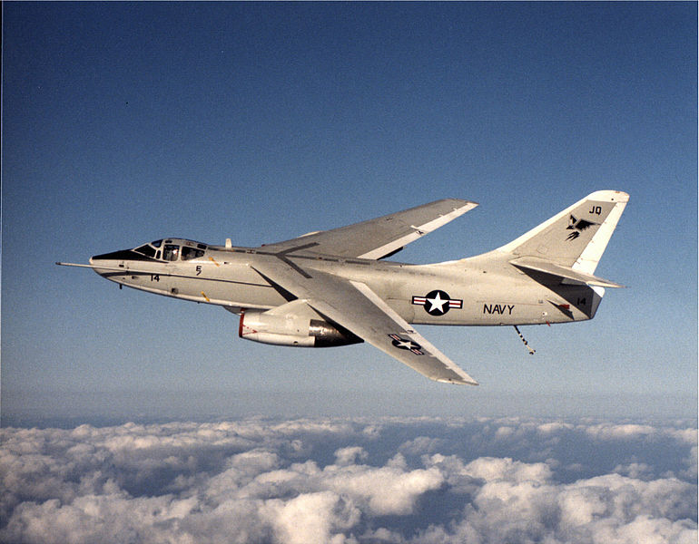 Douglas EA-3B Skywarrior de l'US Navy en vol