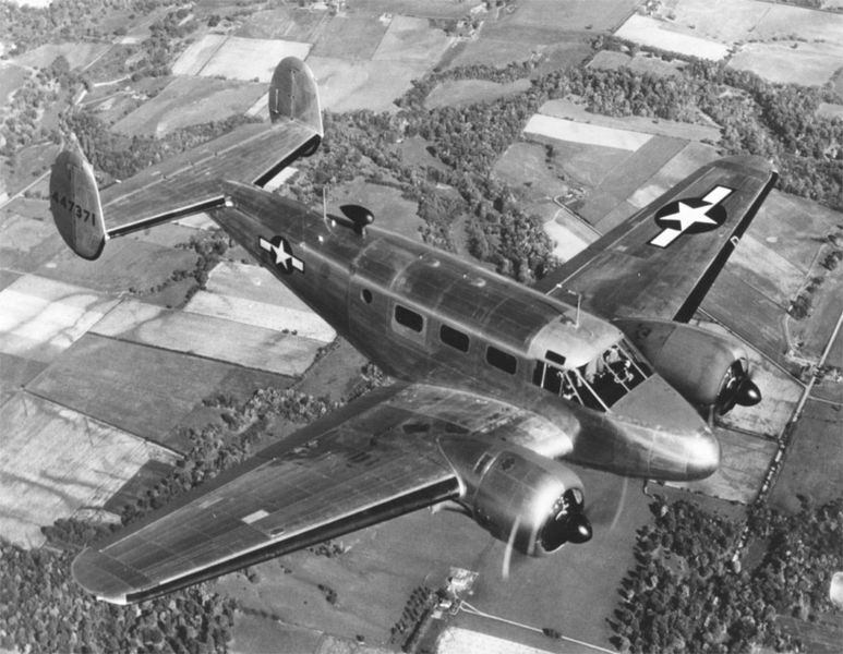 Beech 18 (UC-45F) de l'USAAF