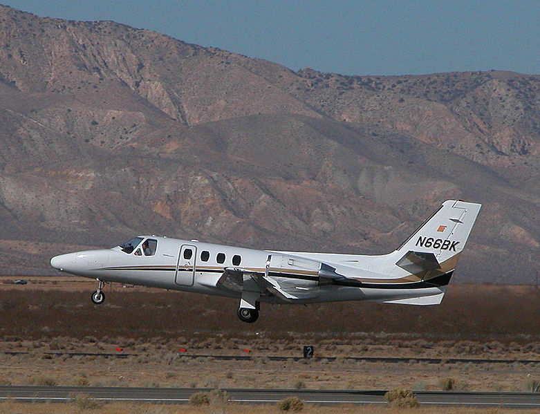 Cessna 501 Citation I/SP civil au décollage