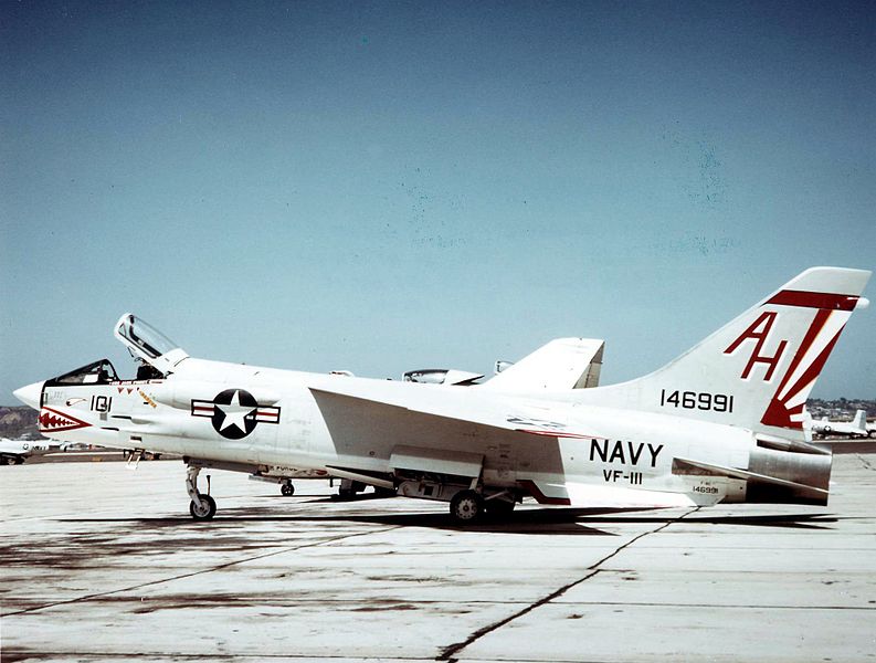Vought F-8 Crusader (F-8C) de l'US Navy