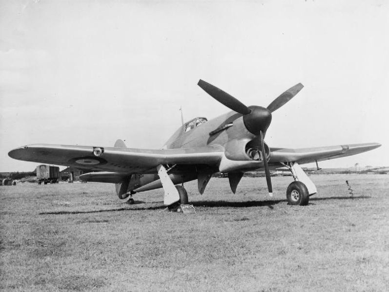 Hawker Typhoon Mk IA de la RAF