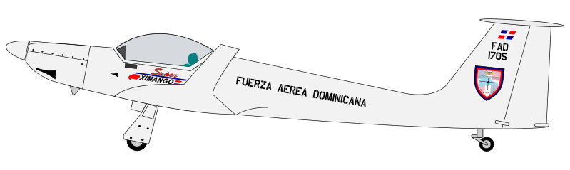 Aeromot AMT-200S Super Ximango dominicain - Profil