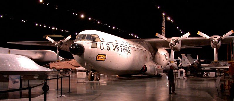 Douglas C-133A Cargomaster préservé à l'USAF Museum
