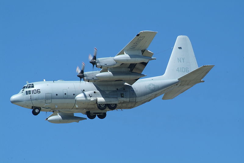 Lockheed KC-130T de l'USMC en vol