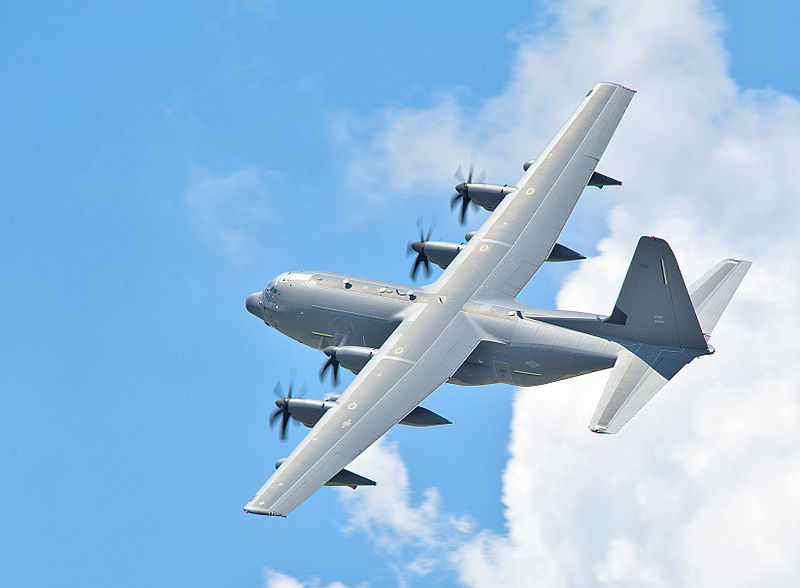 Lockheed-Martin HC-130J Combat King II de l'USAF en vol