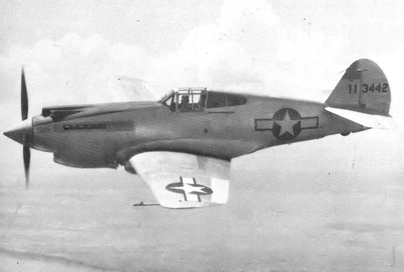 Curtiss P-40C Warhawk de l'USAAF