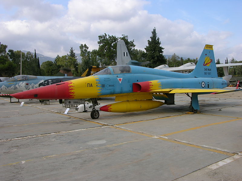 Northrop RF-5A Freedom Fighter grec