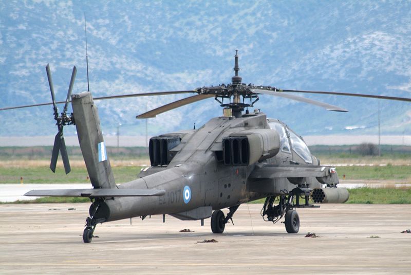 Hughes AH-64A Apache de l'armée grecque