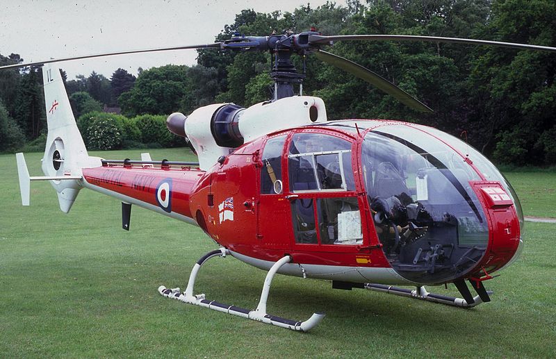 Sud-Aviation SA 341C (Gazelle HT.2) de la Royal Navy