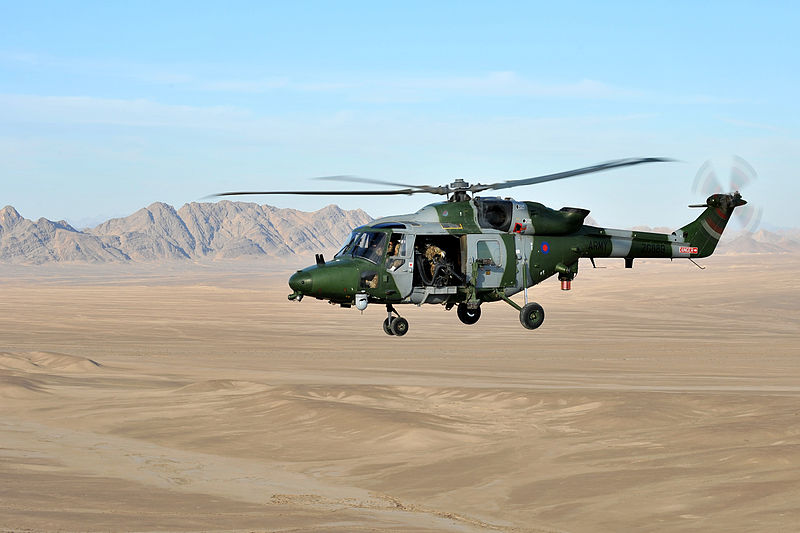 Westland Lynx AH.9A de l'armée britannique