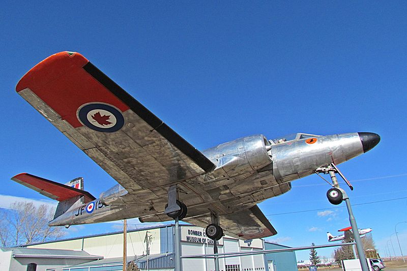Avro Canada CF-100 Canuck Mk 3D canadien exposé