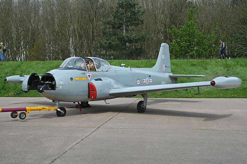 Hunting Jet Provost T.4 de la RAF
