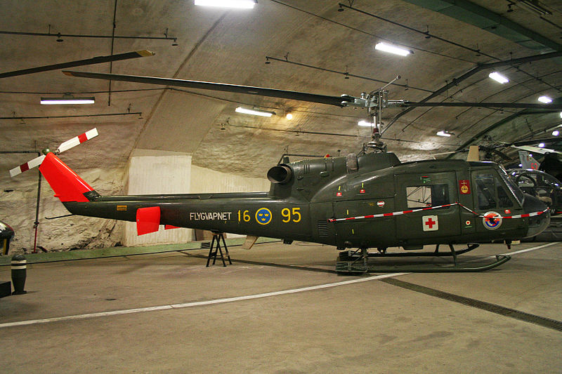 Agusta/Bell AB 204B Iroquois (HKP 3B) suédois