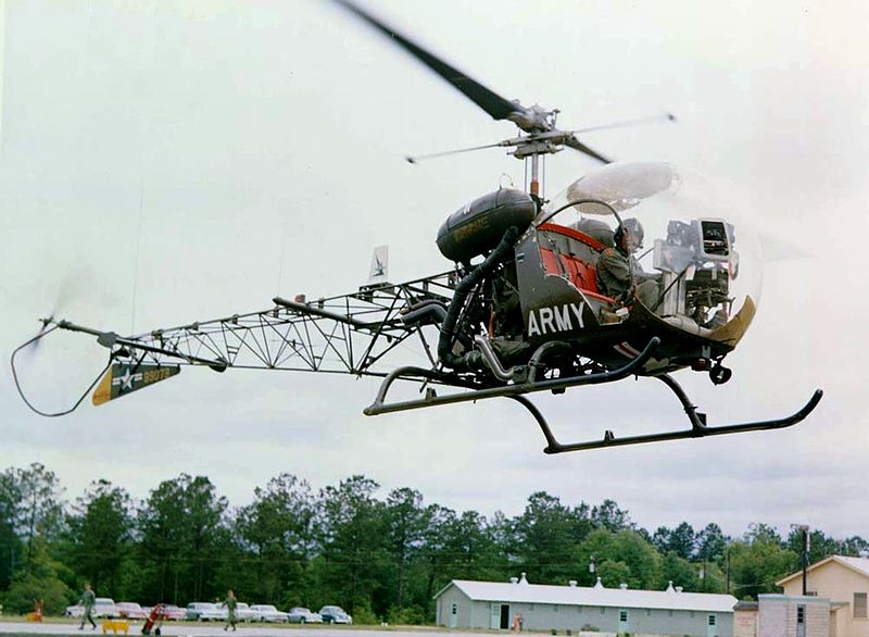 Bell H-13 Sioux (OH-13S) de l'US Army
