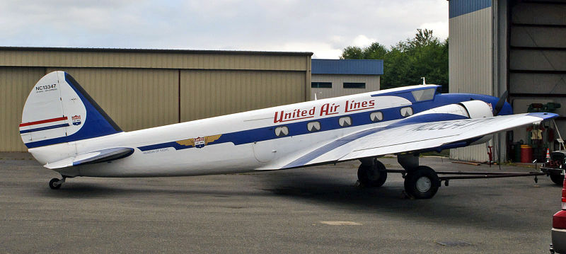 Boeing 247D d'United Airlines