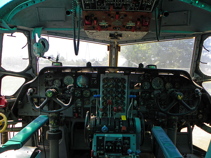 Fairchild C-123K Provider - Cockpit