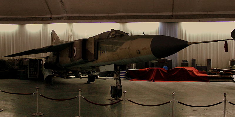 Mikoyan-Gourevitch MiG-23 égyptien exposé en Chine