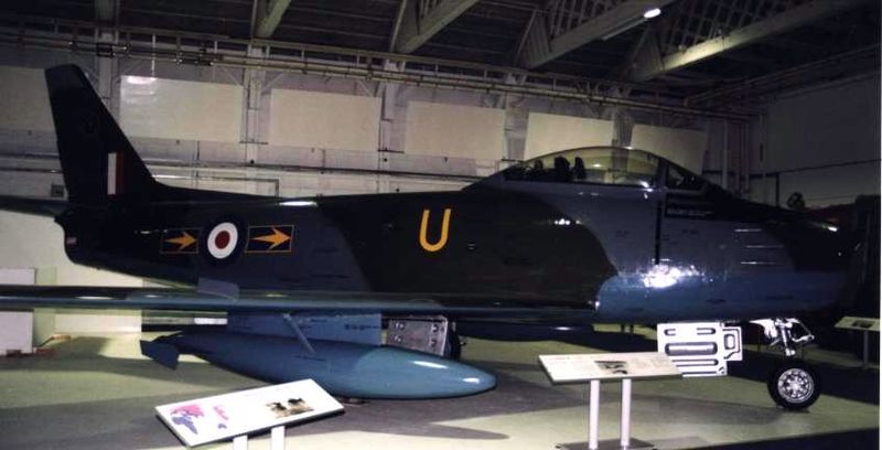 North American F-86 (CL-13 Sabre 4) de la RAF